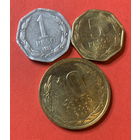 Чили 3 монеты