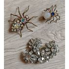 Брошь Чехия винтаж