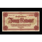 Германия 20 рейхсмарок. Судеты и Нижняя Силезия 1945 год. UNC.