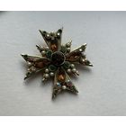 Брошь Мальтийский крест Sphinx Англия 60-е Редкость