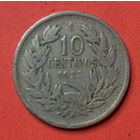 Чили 10 сентаво 1923г.
