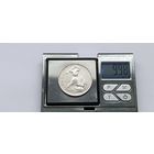 50 копеек 1924 года. ПЛ. Серебро 900. Монета не чищена. 45083
