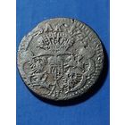 Польша 1 грош 1755 г. (Н) Август III, без мц.