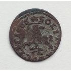 Солид 1666 г. Литва. Голова оленя.