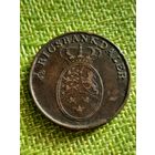 Дания 2 скиллинга 1818 г