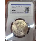3 марки 1914 Людвиг Баварский ms 63