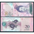 Венесуэла 20 боливара 2013 год, UNC