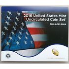 США. Годовой набор монет 2016г.Филадельфия.