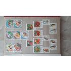Альбом с марками флора фауна зарубежка 2