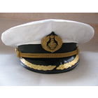 Фуражка парадная капитана речного флота СССР. кокарда канитель, размер 56. Ленинград. Апраскин двор, корпус 8