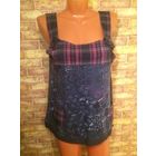 Красивая игривая блуза на 52-54 размер из натуральной ткани. Длина 67 см, ПОгруди 52 см в нерастянутом состоянии. Купила маме, но она так и не надела. Можно носить на гольфик. Идеальное состояние.