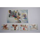 Олимпиада. Атланта. 4м. + блок. 1996г.