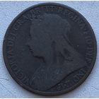 Великобритания 1 пенни 1896 г. Виктория