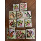 Бурунди 1968. Бабочки. Марки из серии