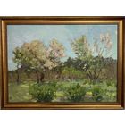 Дорошевич Ф.И;50/70см;х/м/двп;Сад цветет