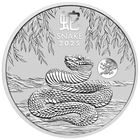 Австралия 1 доллар 2025г. "ЛУНАР III-Год Змеи" (ТАЙНЫЙ ЗНАК ДРАКОНА) СЕРЕБРО!!! 9999. 31,107гр (1oz)