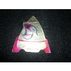 Ёлочный картонаж. Белка И Стрелка В Ракете Первые В Космосе. СССР Редкий