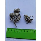 Броши цветочек СССР самая привлекательная цена трёхдневный аукцион