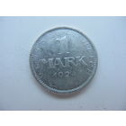 Германия 1 марка 1924 А