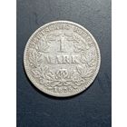 Германия 1 марка 1875 года .