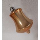 Игрушка ёлочная Золотой Колокольчик, стекло. СССР