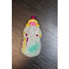 Новогодняя елочная игрушка, из СССР "Дедушка мороз", тонкое стекло.