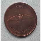 Канада 1 цент, 1967 100 лет Конфедерации Канада 1-15-21