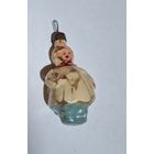 Елочная мини игрушка Девочка из ереванского набора Малютка