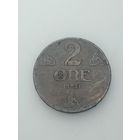 Норвегия 2 эре 1921 года .