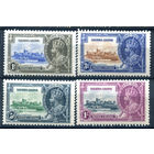 Британские колонии - Сьерра-Леоне - 1935г. - 25 лет регентства короля Георга V, замок Виндзор - 4 марки - полная серия, MH, незначительное пожелтение клея [Mi 144-147]. #4-B5-126-A-1