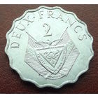 Руанда. 2 франка 1970