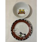 Детский фарфоровый набор тарелок 2 предмета ДФЗ