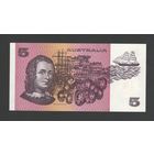 Австралия 5 долларов 1974 года. Тип Р-44e. Состояние UNC!
