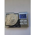 5 лат 1929 года. Латвия, Первая Республика (1922 - 1940). Серебро 835. Монета не чищена. S45470.