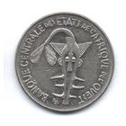 Государства Западной Африки. 100 франков 1987. Рыба- пила.