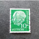 Марка германия 1954 год Теодор Хойс