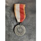 Старинная медаль награда нагрудный знак Польша. Молотов с рубля