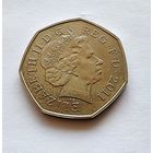 Великобритания 50 пенсов, 2011