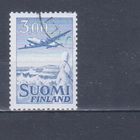 [2398] Финляндия 1963. Авиация.Самолет. Одиночный выпуск.Гашеная марка.