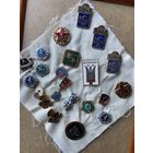 Советские спортивные  лёгкие значки. цена за  лот!!!