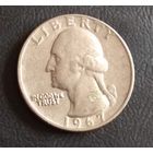 25 цент  1967 США