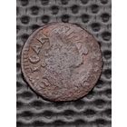 Солид (боратинка) 1668 г. литовский герб. Ян II Казимир(последний год правления), без мц.