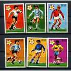 Белиз - 1981 - Чемпионат мира по футболу - (пятно на клее у номинала 2) - [Mi. 614-619] - полная серия - 6 марок. MNH.  (Лот 143Bi)