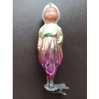 Ёлочная игрушка "АЛЛАДИН", стекло, прищепка. (СССР, 1950-е годы).