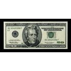 Распродажа с 1 рубля. МЦ. 20 Долларов США 1999 год.