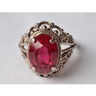 Кольцо серебро 875 СССР.  Клеймо завода. Перстень. Размер 19.5-20