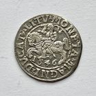 Монета СЕРЕБРО ВКЛ полугрош 1546 год ОТЛИЧНЫЙ