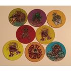 Фишки Chupa Caps #7, 8, 9, 16, 21, 28, 30