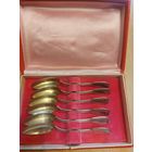 Набор серебряных чайных ложек без мц