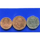 Ямайка 3 монеты ( 10+25+100 ) центов
